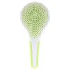 Wet and Dry Hair Detangler Regular Hair - Green-White by Michel Mercier for Women - 1 Pc Hair Brush