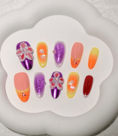 Floral Fantasy Rainbow (Option: L)