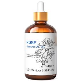HIQILI 100ML Patchouli Essential Oils,100% Pure Nature for Aromatherapy, Diffuser, Humidifier, Massage, Keep happy, Candle (Color: Rose, NET WT: 100ml)