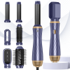 Hair Dryer Brush, 5 in 1 Detachable Blow Dryer Brush, Negative Ionic Hot Air Brush, Hair Styling Tool Set, Round Hot Air Straightener Brush Volumizer